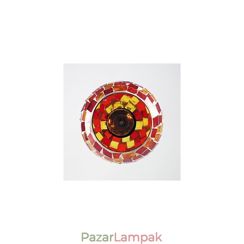 Modern, kortárs festésű fém függőlámpa