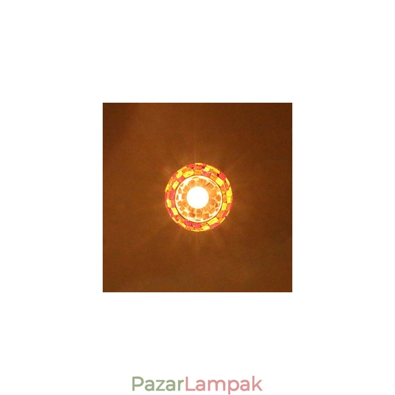 Modern, kortárs festésű fém függőlámpa