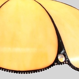 Európai vidéki kreatív művészetek ólommódszereket visszaállító ólomüveg csillár Lámpafény