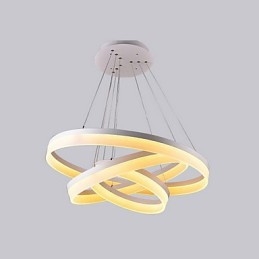 Hot Sale Fehér színű akril modern függőlámpa 130W
