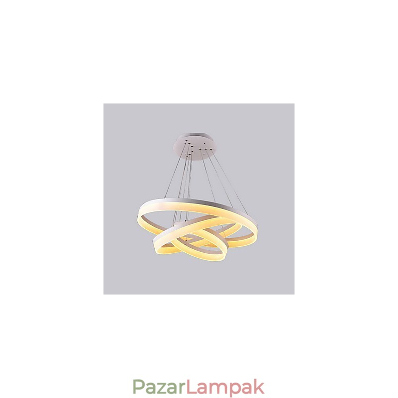 Hot Sale Fehér színű akril modern függőlámpa 130W