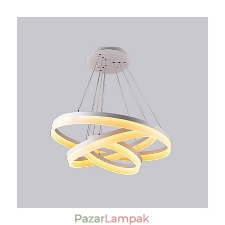 Hot Sale Fehér színű akril modern függőlámpa 130W