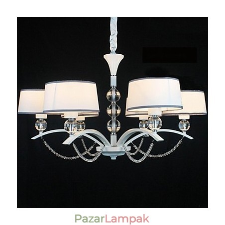 Modern, modern kristály krómszövet csillár Modern, modern kristály krómszövet csillár