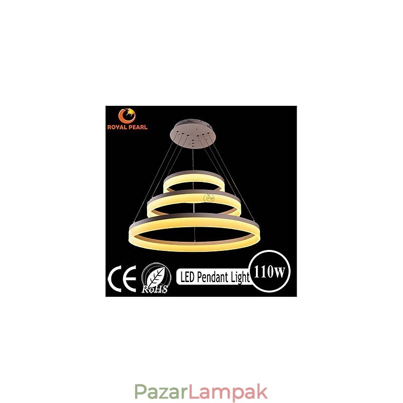 Hot Sale Fehér színű akril modern függőlámpa 130W