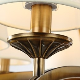 Rusztikus Lodge Vintage mini stílusú galvanizált fém csillár