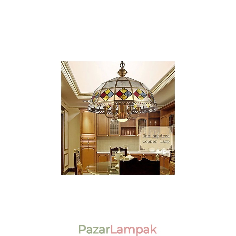 Függesztett lámpák, kristály mini stílusú, hagyományos klasszikus fém