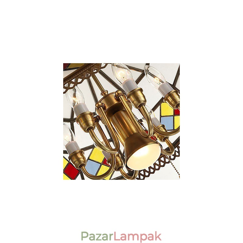 Függesztett lámpák, kristály mini stílusú, hagyományos klasszikus fém