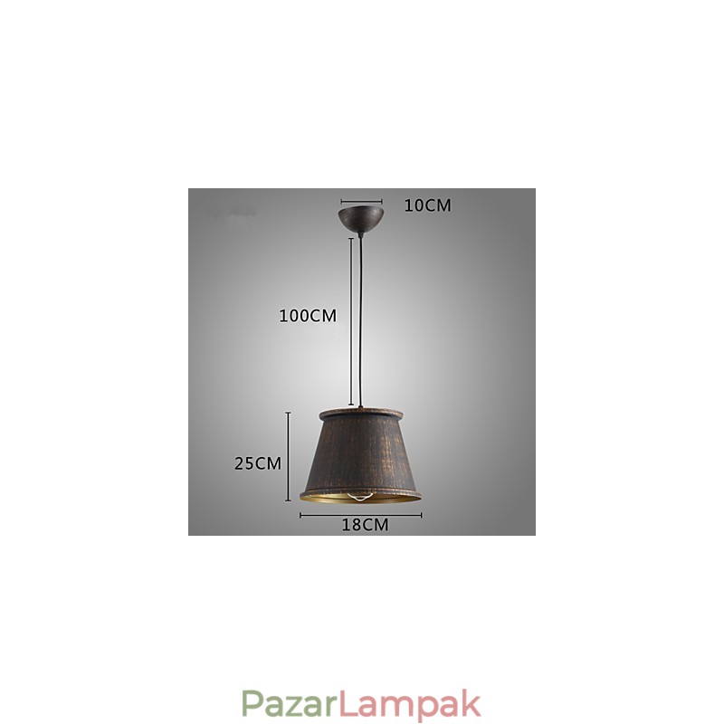 Retro Designers fém függőlámpa