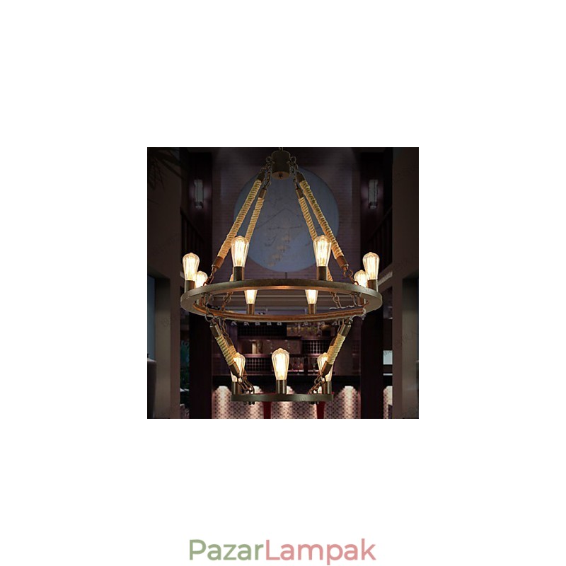 Amerikai ipari szélkender 12 európai retro lámpa