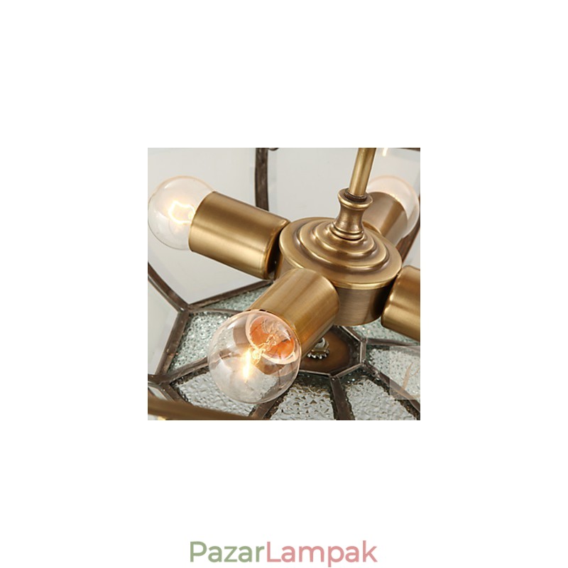 Függesztett lámpák mini stílusú, hagyományos klasszikus fém