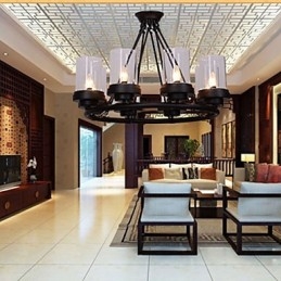 Függesztett lámpák mini stílusú rusztikus Lodge vintage fém