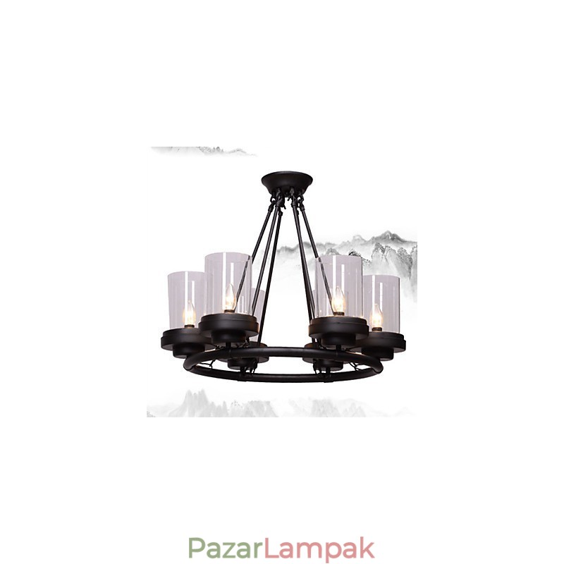 Függesztett lámpák mini stílusú rusztikus Lodge vintage fém