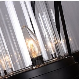 Függesztett lámpák mini stílusú rusztikus Lodge vintage fém