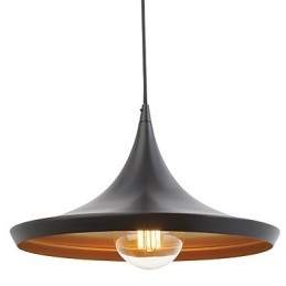 Függeszték Retro Vintage Tom Dixon Design fekete festmény függőlámpa lámpák