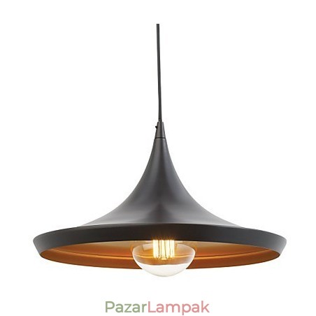 Függeszték Retro Vintage Tom Dixon Design fekete festmény függőlámpa lámpák Függeszték Retro Vintage Tom Dixon Design fekete festmény függőlámpa lámpák