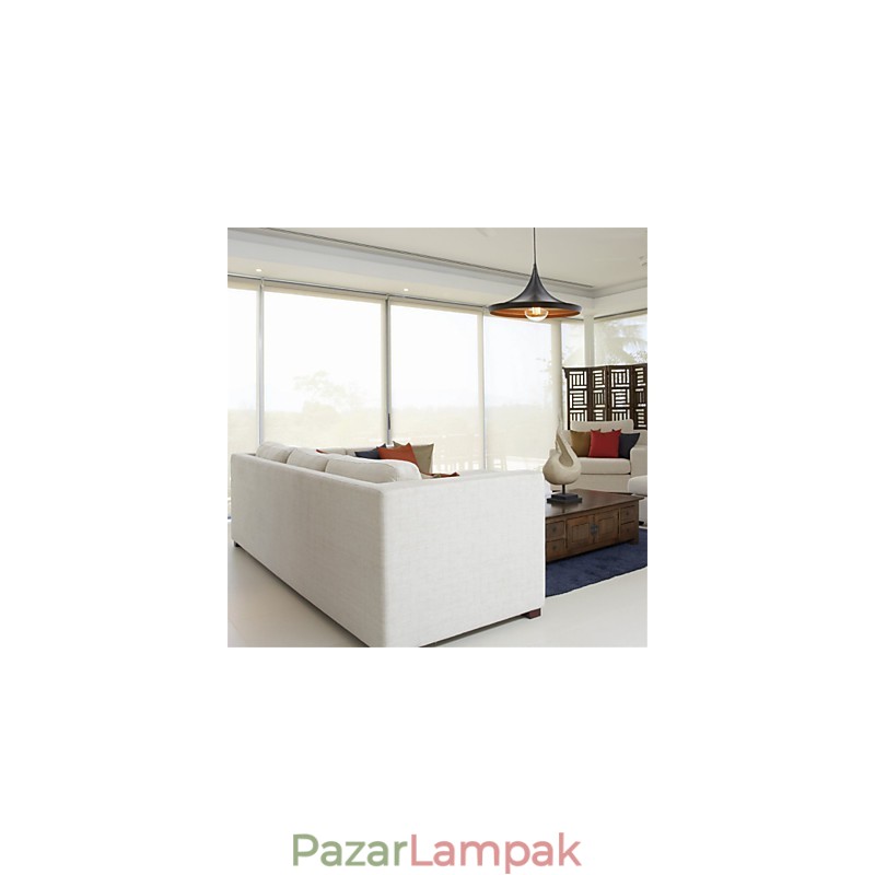 Függeszték Retro Vintage Tom Dixon Design fekete festmény függőlámpa lámpák