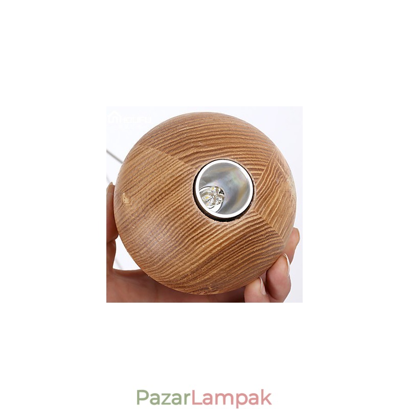 Függesztett lámpák mini stílusú lámpás fa bambusz