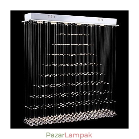 Modern, kortárs, hagyományos, klasszikus rusztikus Lodge vintage Country Island kristály galvanizált fém függőlámpa