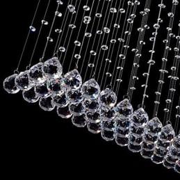 Modern, kortárs, hagyományos, klasszikus rusztikus Lodge vintage Country Island kristály galvanizált fém függőlámpa