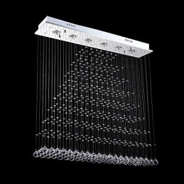 Modern, kortárs, hagyományos, klasszikus rusztikus Lodge vintage Country Island kristály galvanizált fém függőlámpa