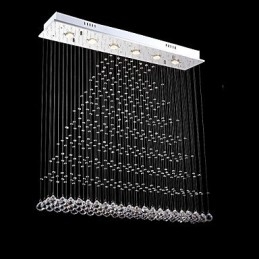 Modern, kortárs, hagyományos, klasszikus rusztikus Lodge vintage Country Island kristály galvanizált fém függőlámpa