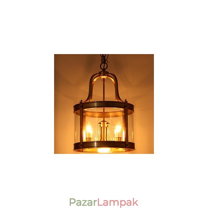 Függesztett lámpák, kristály mini stílusú, hagyományos klasszikus fém