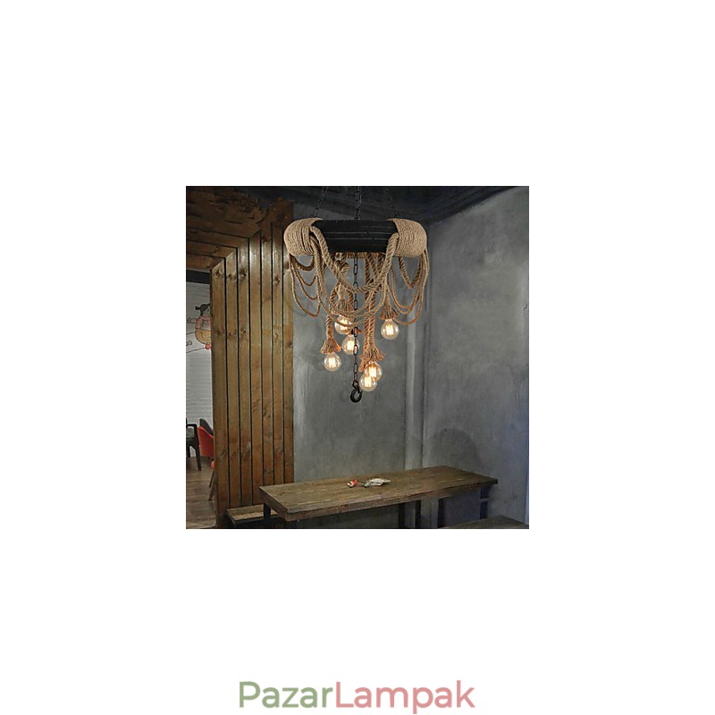 Függesztett lámpák mini stílusú rusztikus ház műanyag