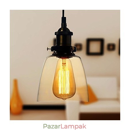 Függesztett lámpák Hagyományos klasszikus Vintage Retro Country Globe Függesztett lámpák Hagyományos klasszikus Vintage Retro Country Globe
