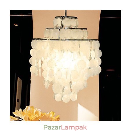LAMP Minimalista Shell Chandelier Den Chandelier LAMP Minimalista Shell Chandelier Den Chandelier