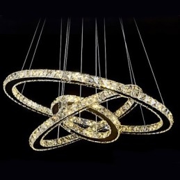 Függesztett lámpák Crystal Modern kortárs fém