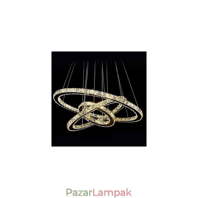 Függesztett lámpák Crystal Modern kortárs fém