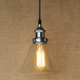 Hagyományos klasszikus Vintage Retro Country Globe függőlámpa