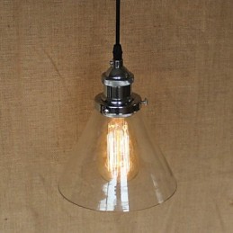 Hagyományos klasszikus Vintage Retro Country Globe függőlámpa