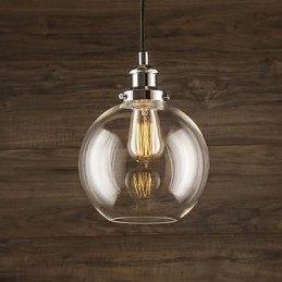 Hagyományos klasszikus Vintage Retro Country Globe függőlámpa