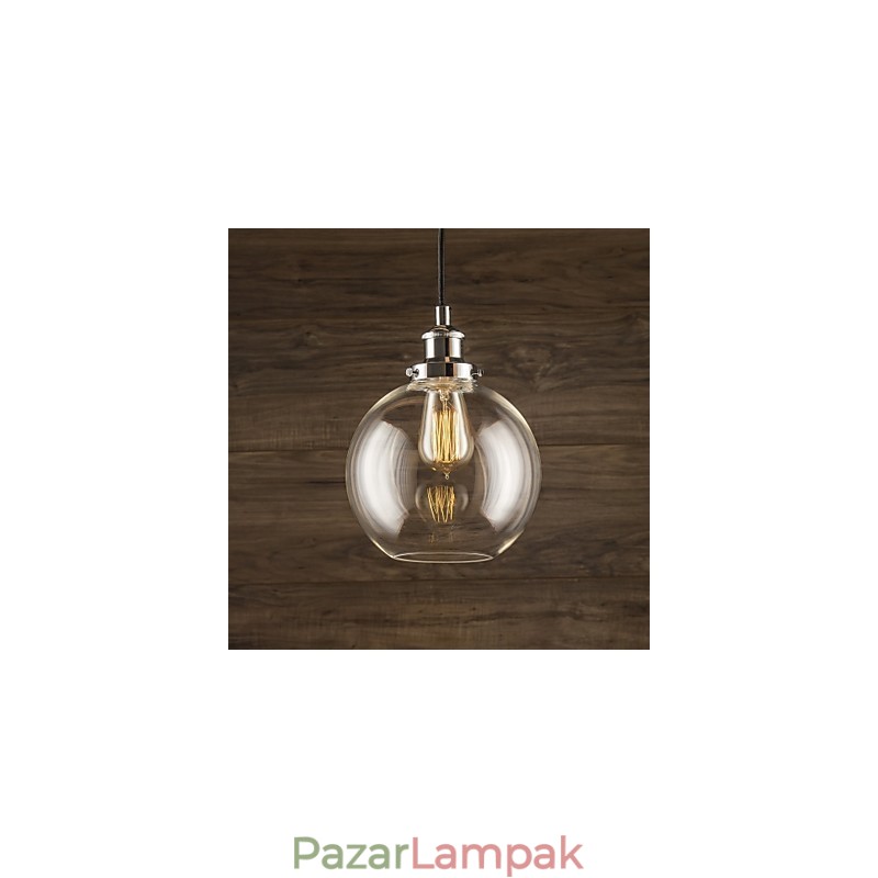 Hagyományos klasszikus Vintage Retro Country Globe függőlámpa