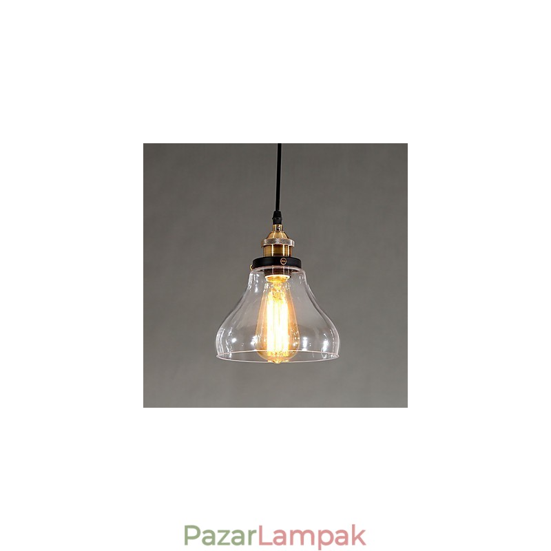 Hagyományos klasszikus Vintage Retro Country Globe függőlámpa