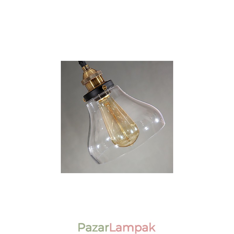 Hagyományos klasszikus Vintage Retro Country Globe függőlámpa