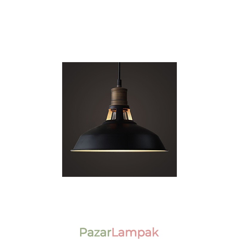 Ipari Vintagen Mini fém függeszték 1 Light Multi Color Opcionális