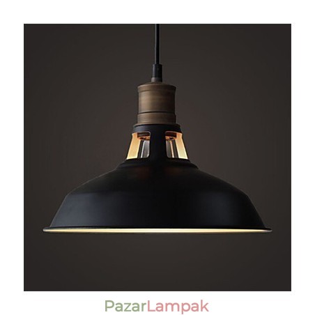 Ipari Vintagen Mini fém függeszték 1 Light Multi Color Opcionális Ipari Vintagen Mini fém függeszték 1 Light Multi Color Opcionális