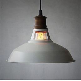 Ipari Vintagen Mini fém függeszték 1 Light Multi Color Opcionális