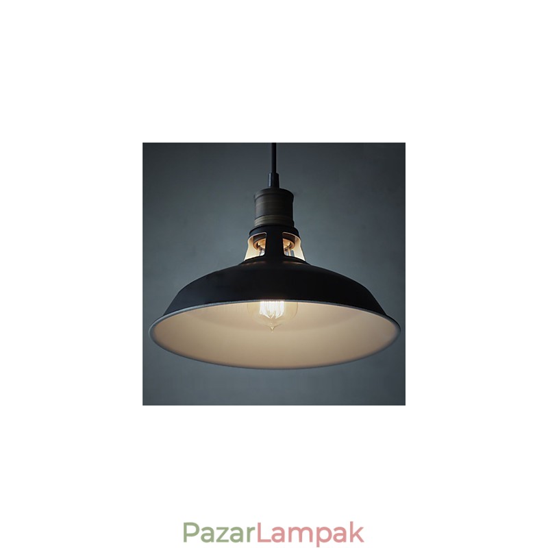 Ipari Vintagen Mini fém függeszték 1 Light Multi Color Opcionális