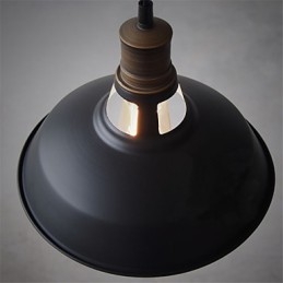 Ipari Vintagen Mini fém függeszték 1 Light Multi Color Opcionális