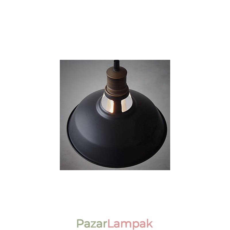 Ipari Vintagen Mini fém függeszték 1 Light Multi Color Opcionális