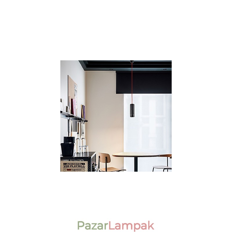 1 Light Mini függőlámpa, fekete, alumínium eloxálással