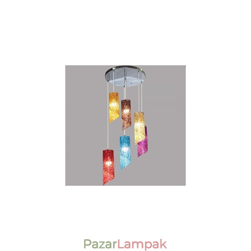 Fej hengeres, kerek, hosszú alumíniumhengeres Kreatív lámpák