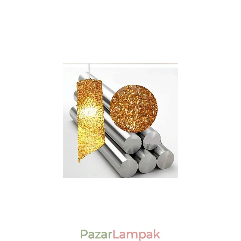 Fej hengeres, kerek, hosszú alumíniumhengeres Kreatív lámpák