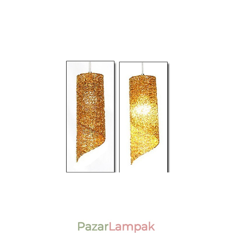 Fej hengeres, kerek, hosszú alumíniumhengeres Kreatív lámpák