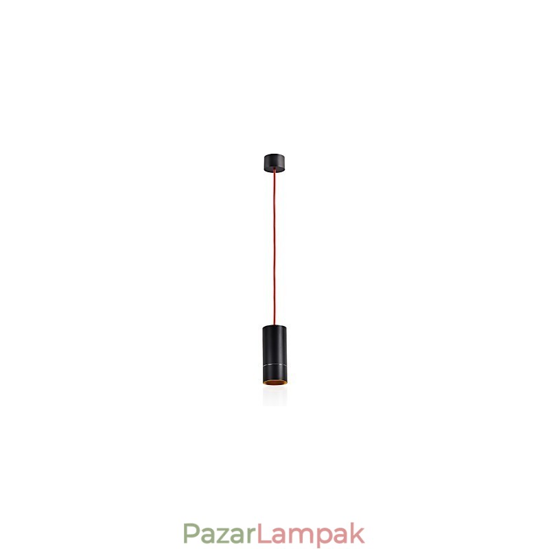 1 Light Mini függőlámpa, fekete, alumínium eloxálással