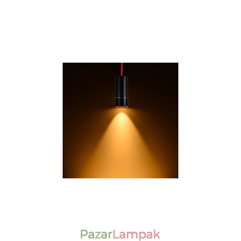 1 Light Mini függőlámpa, fekete, alumínium eloxálással