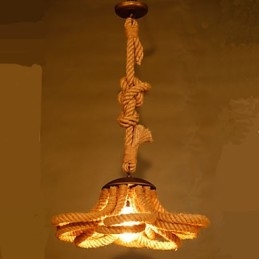 American Pastoralge Rope Retro lámpa